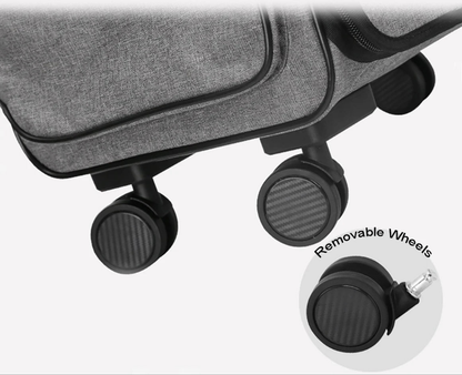 Cage de transport pour chien- Dog Trolley Rolling Luggage