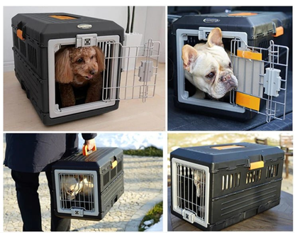 Cage de transport pour chien - Robustesse pratico-pliante