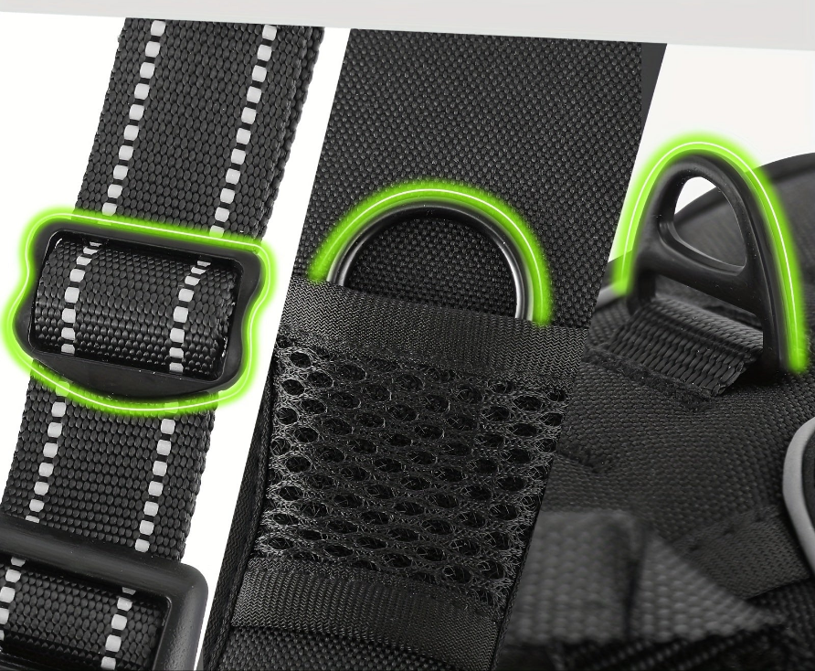 Harnais anti traction chien- MiTOOE kit 3 pcs