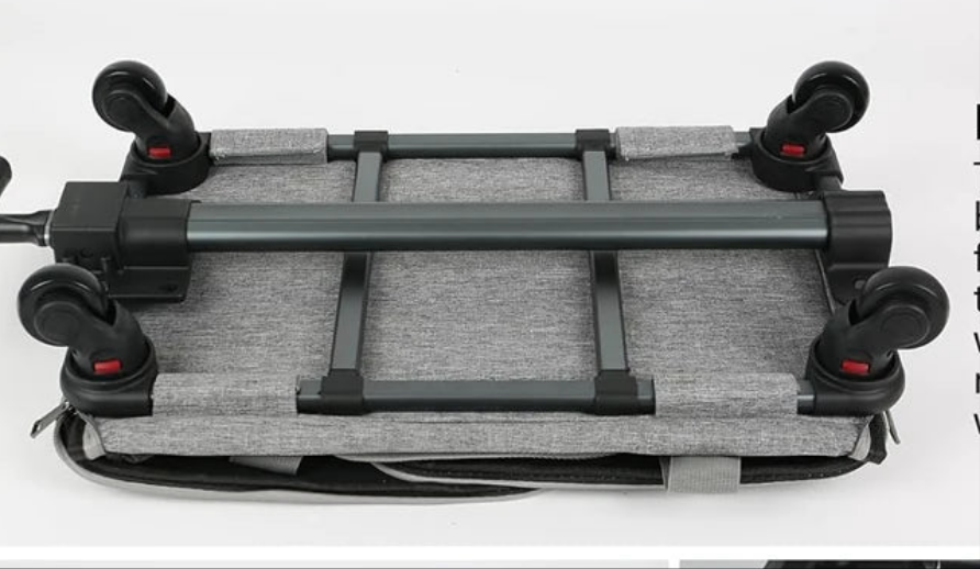 Cage chien- Roulante en mailles   39x60x43cm