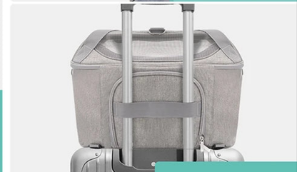 Caisse de transport chien- Outgoing bag.