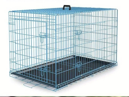 Cage de transport pour chien- Folding wire kennel