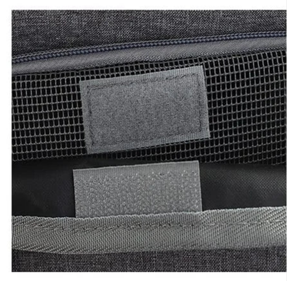 Cage chien- Roulante en mailles   39x60x43cm