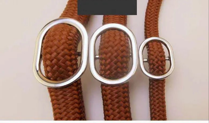 Laisse pour chien- P Chain Dog Leash Slip Collar