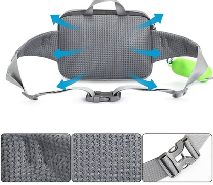 Laisse pour chien- Pochette Multi Fonction anti traction