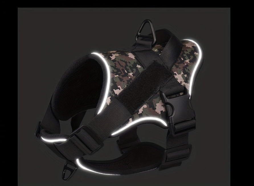 Harnais anti traction chien- Training Tactical.