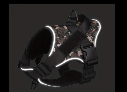 Harnais anti traction chien- Training Tactical.