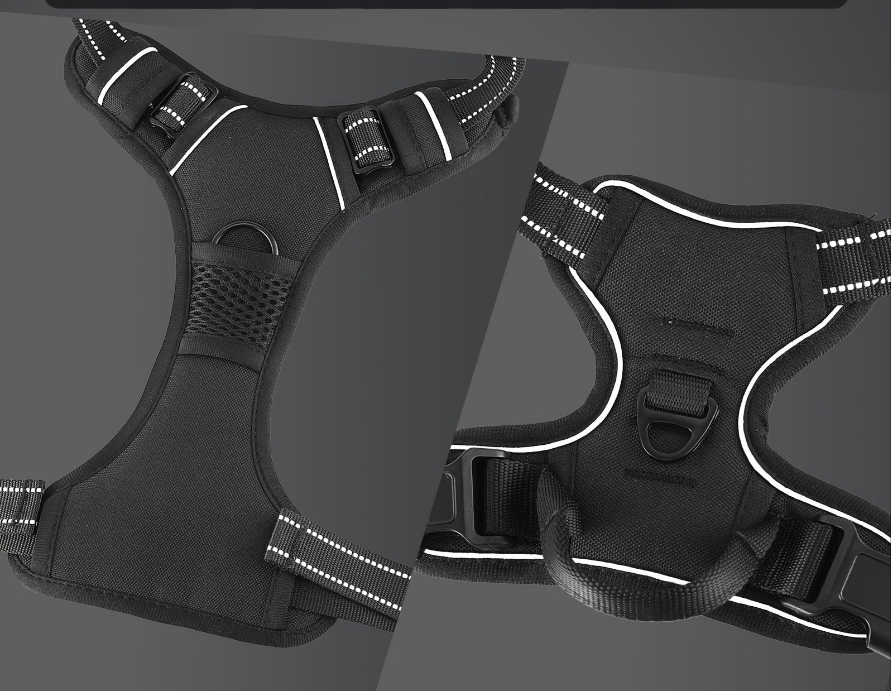 Harnais anti traction chien- MiTOOE kit 3 pcs