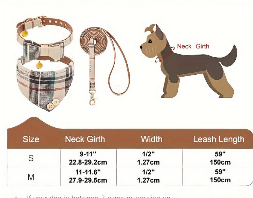 Collier pour chien- Classic Plaid Pet