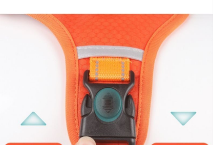 Harnais chien anti traction- Sangle de poitrine style gilet