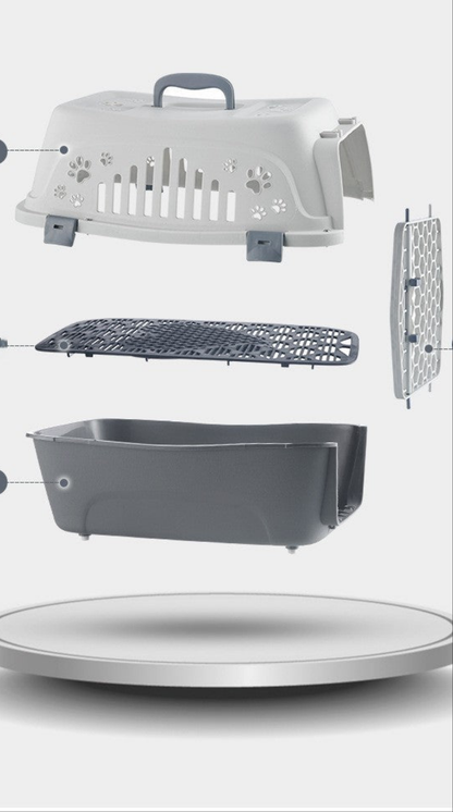 Cage chien- Cage Rigide * Rose