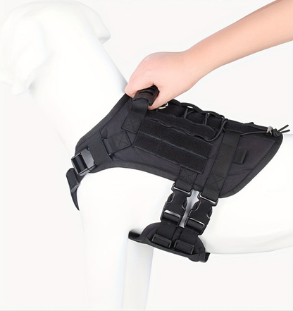 harnais anti traction chien- Explosion-proof Impact Dog Tactical