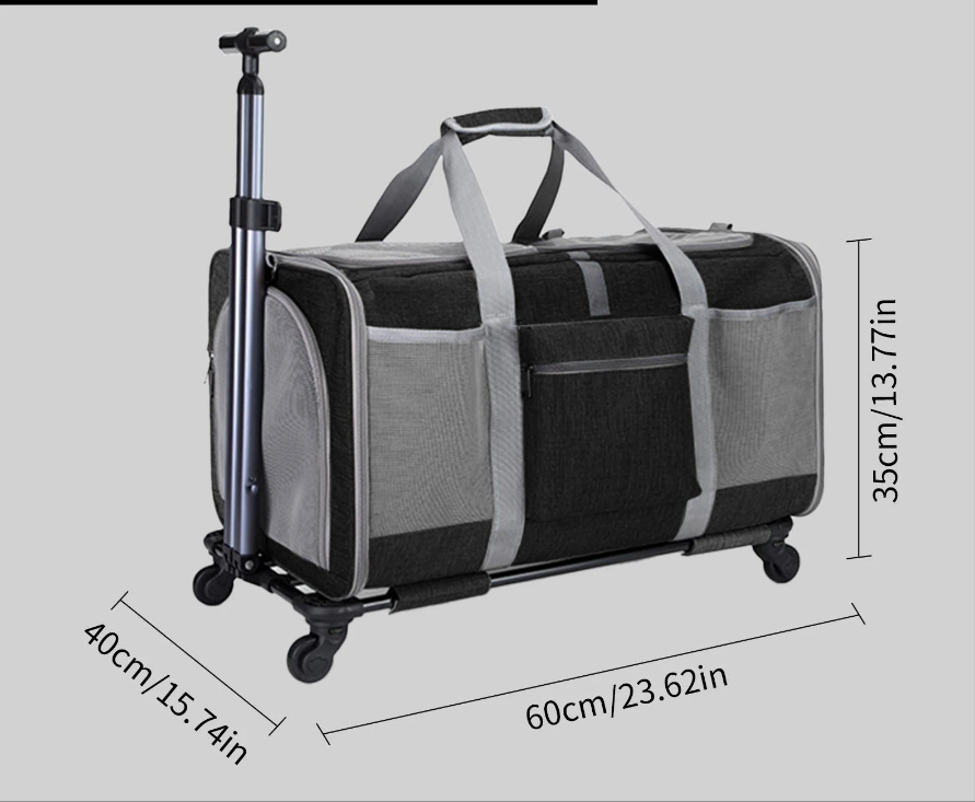 Cage  de transport chien- Ultra Large fart Trolley