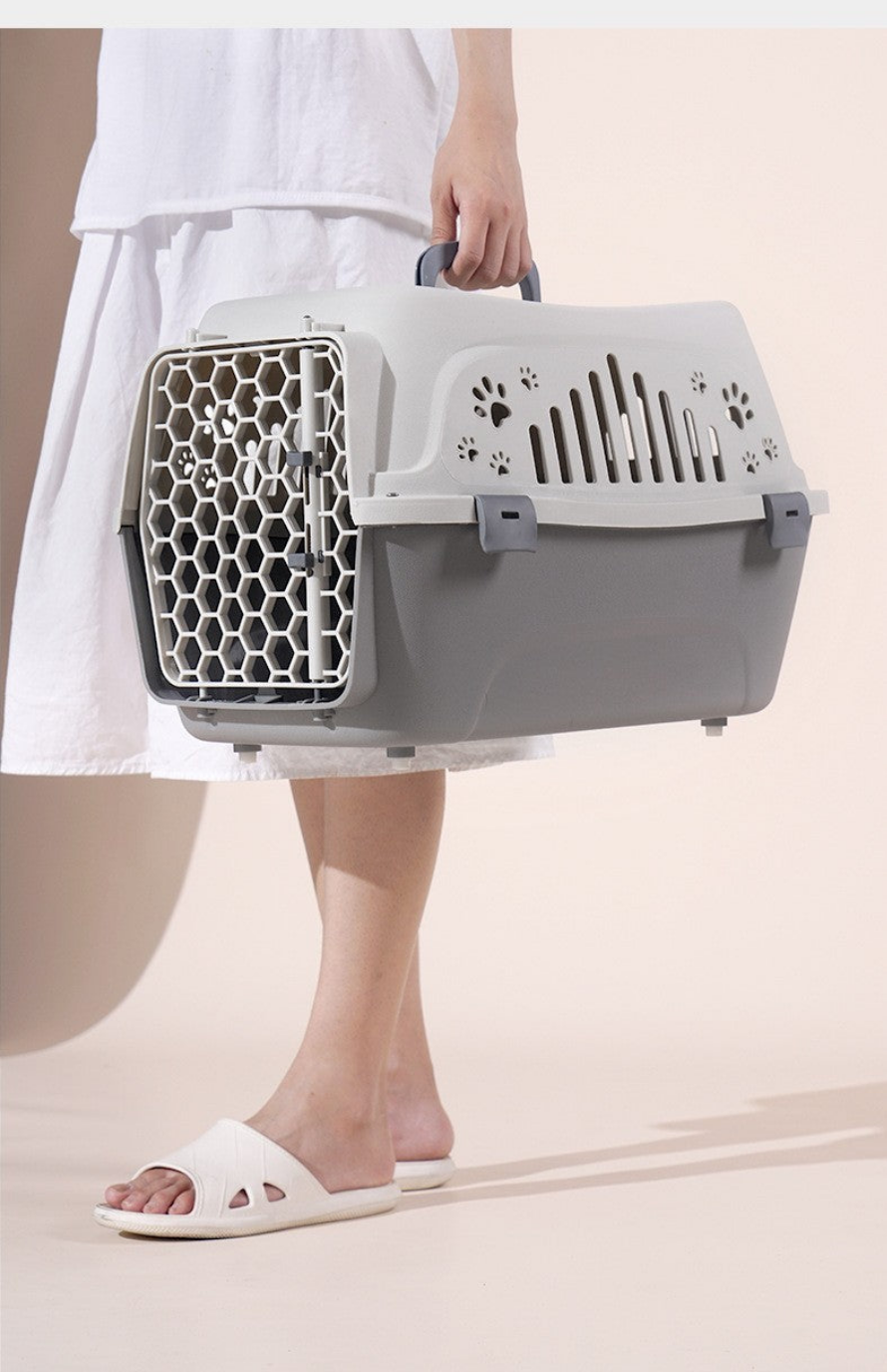 Cage chien- Cage Rigide * Rose