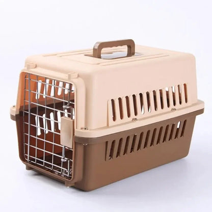 cage de transport chien- Articulated Roof Air Travel