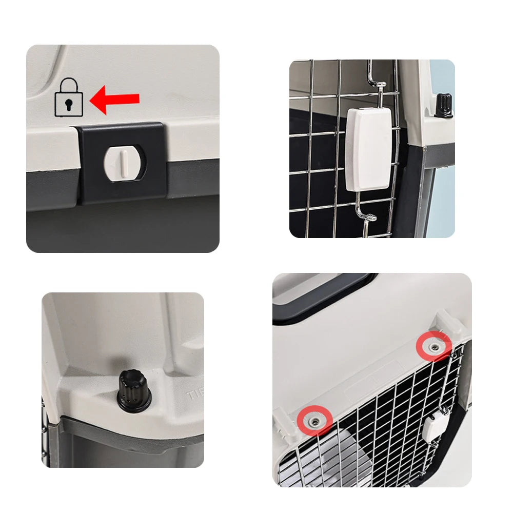 Cage pour chien - Crates Airline-Friendly