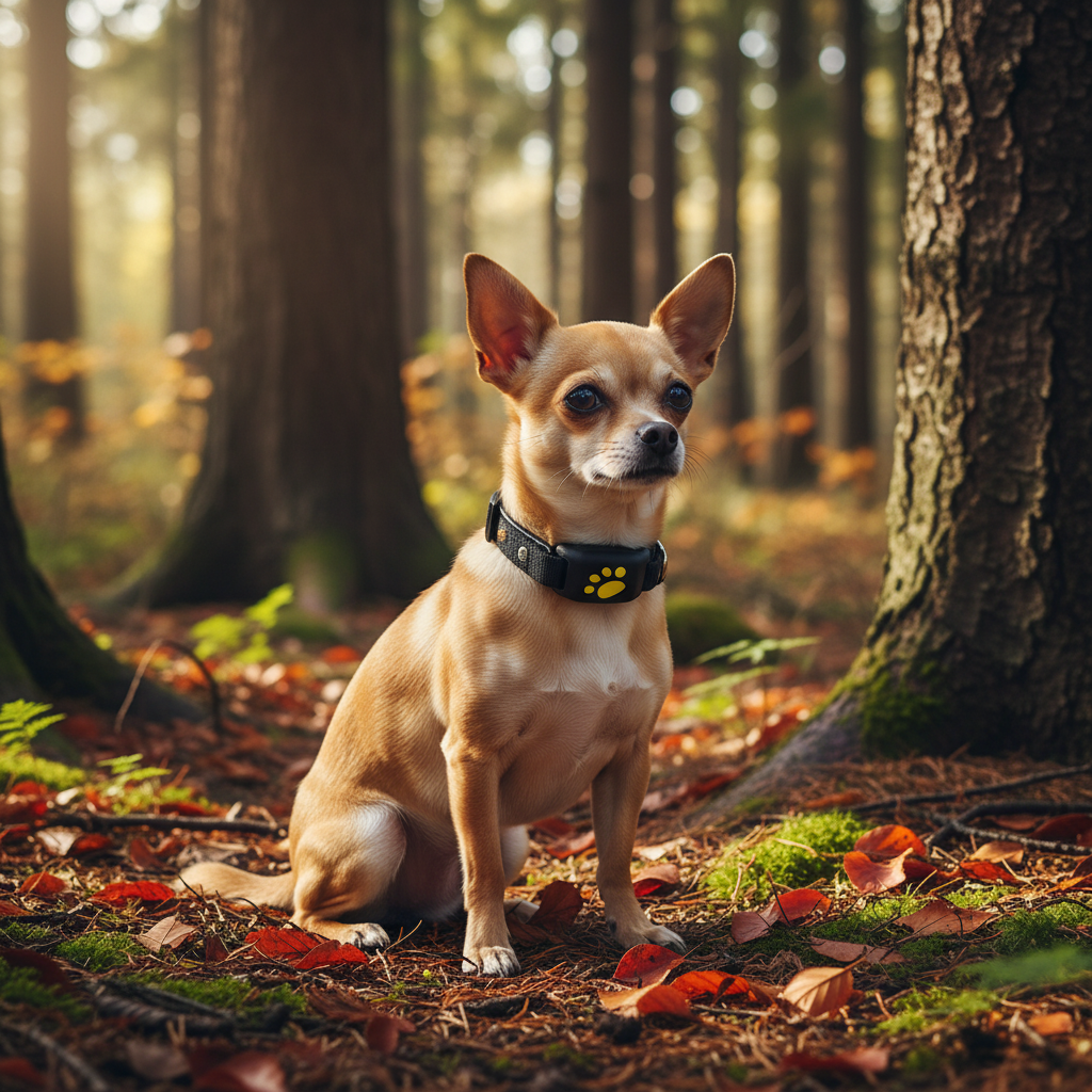 Collier GPS pour chien- Anti-Loss Real-Time Tracking