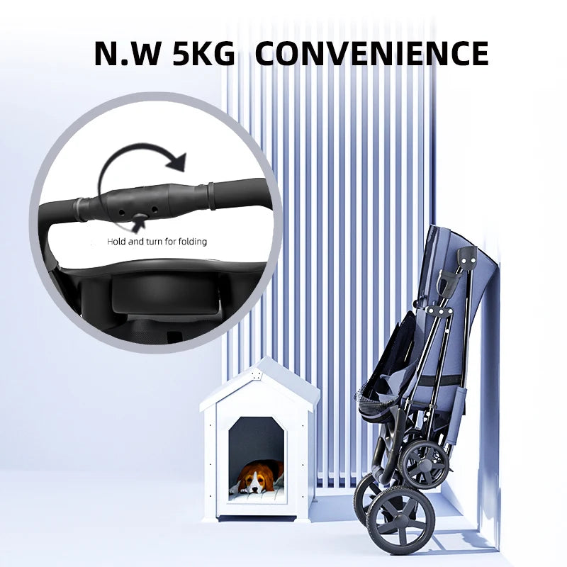 Poussette pour chien- Bello Basic Pet stroller