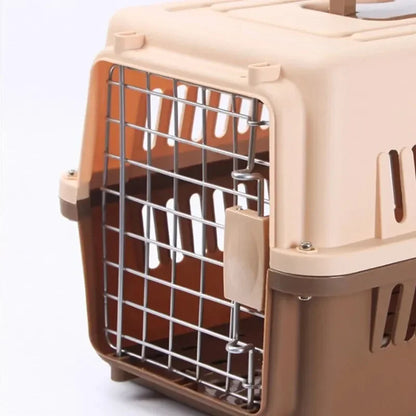 cage de transport chien- Articulated Roof Air Travel