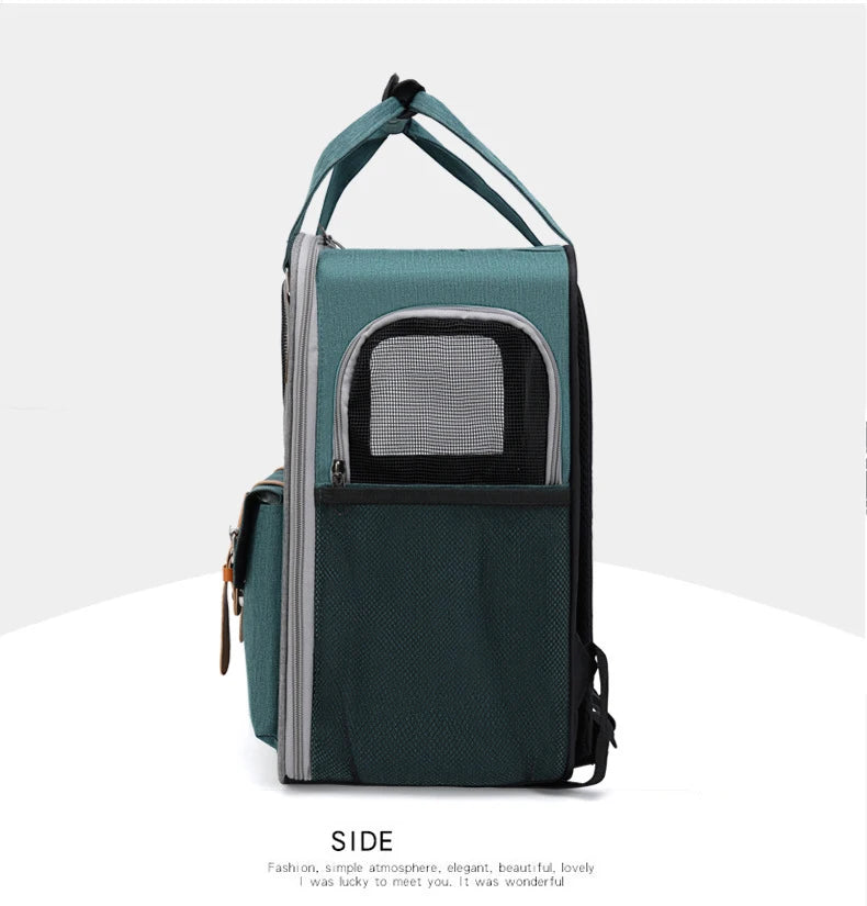 sac a dos chien-Ventilate Bed Backpack