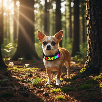 Chien collier lumineux | SafePet