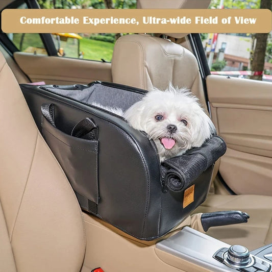 Caisse de transport chien- Booster Leather.