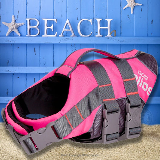 Gilet sauvetage chien-JANPET Dog Life Jacket