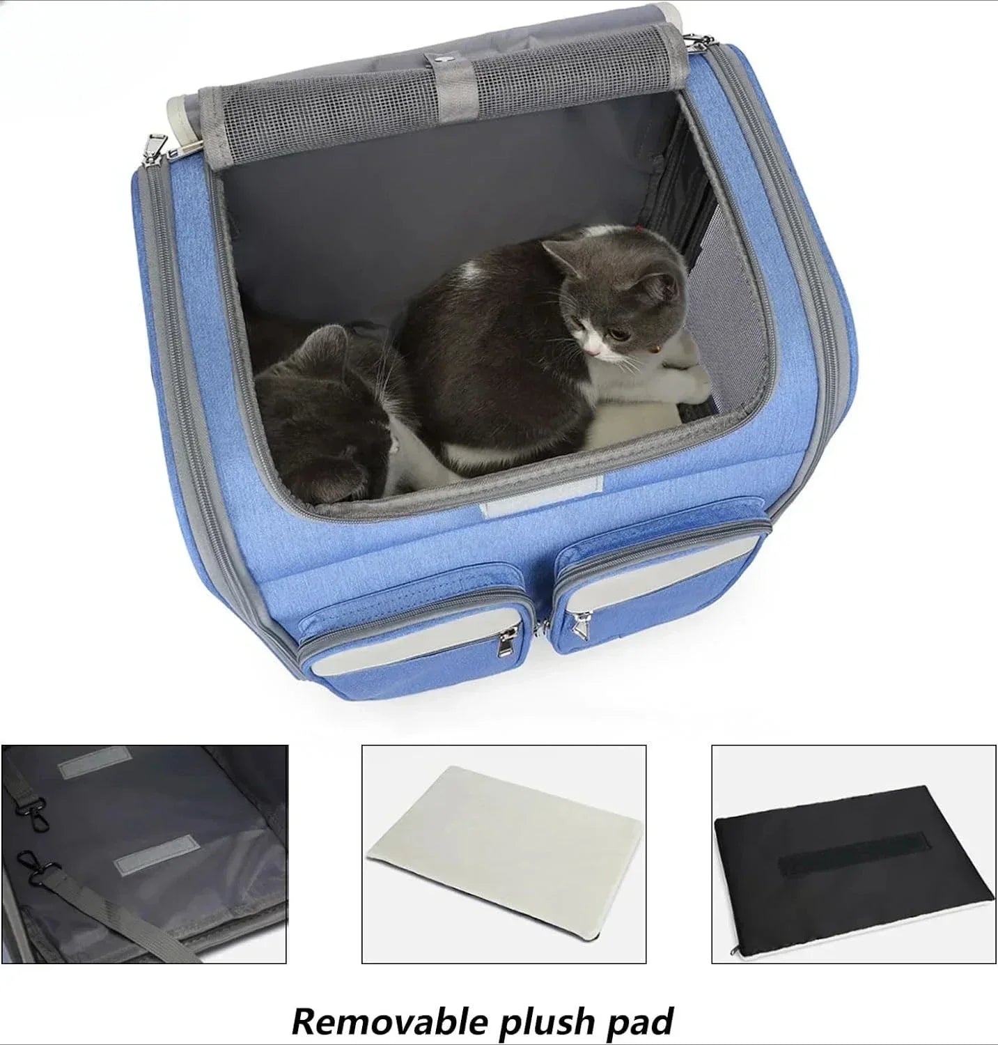 Cage transport chien- Wheeled  Backpack