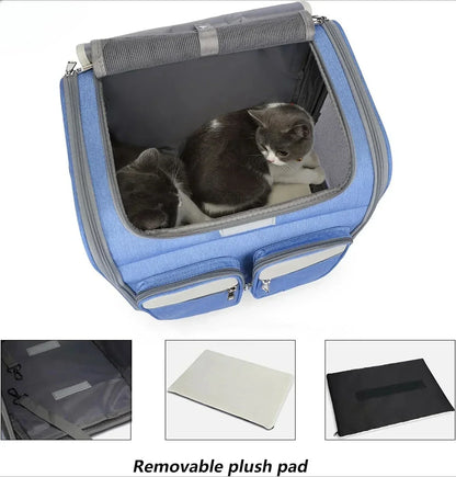 Cage transport chien- Wheeled  Backpack