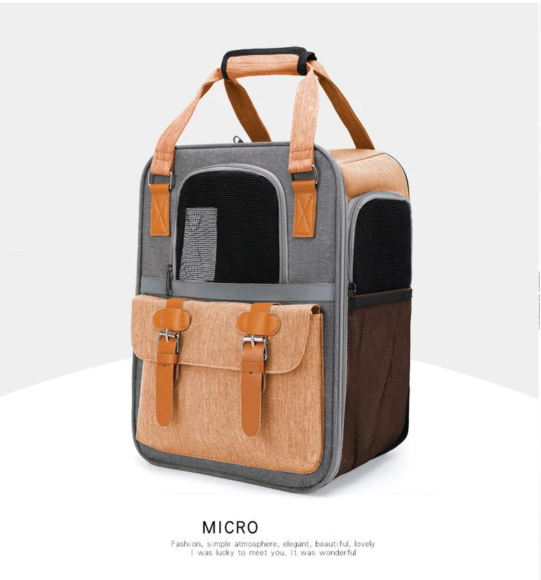 sac a dos chien-Ventilate Bed Backpack
