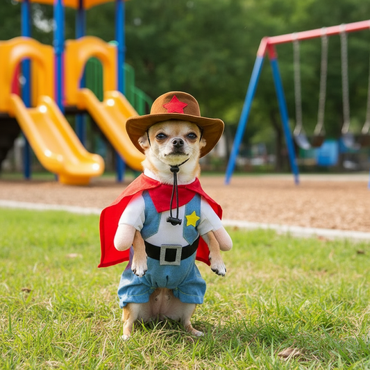 Déguisement chien star du métier ( 5 modelés.)