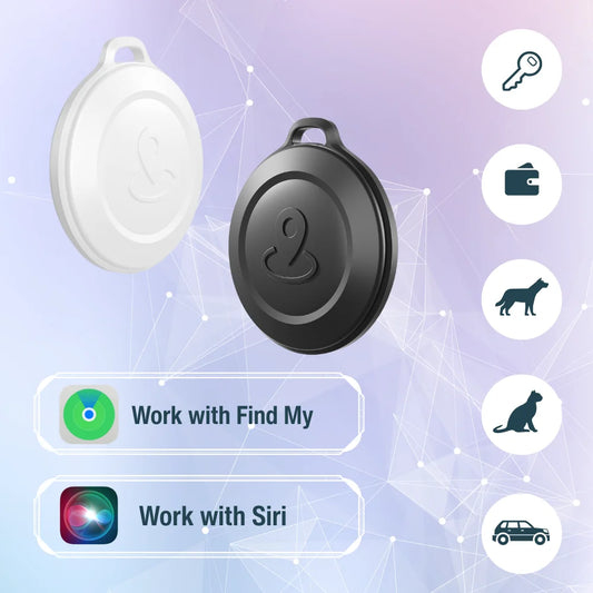 Collier gps chien- 2PCS GPS Tracker Works with iOS