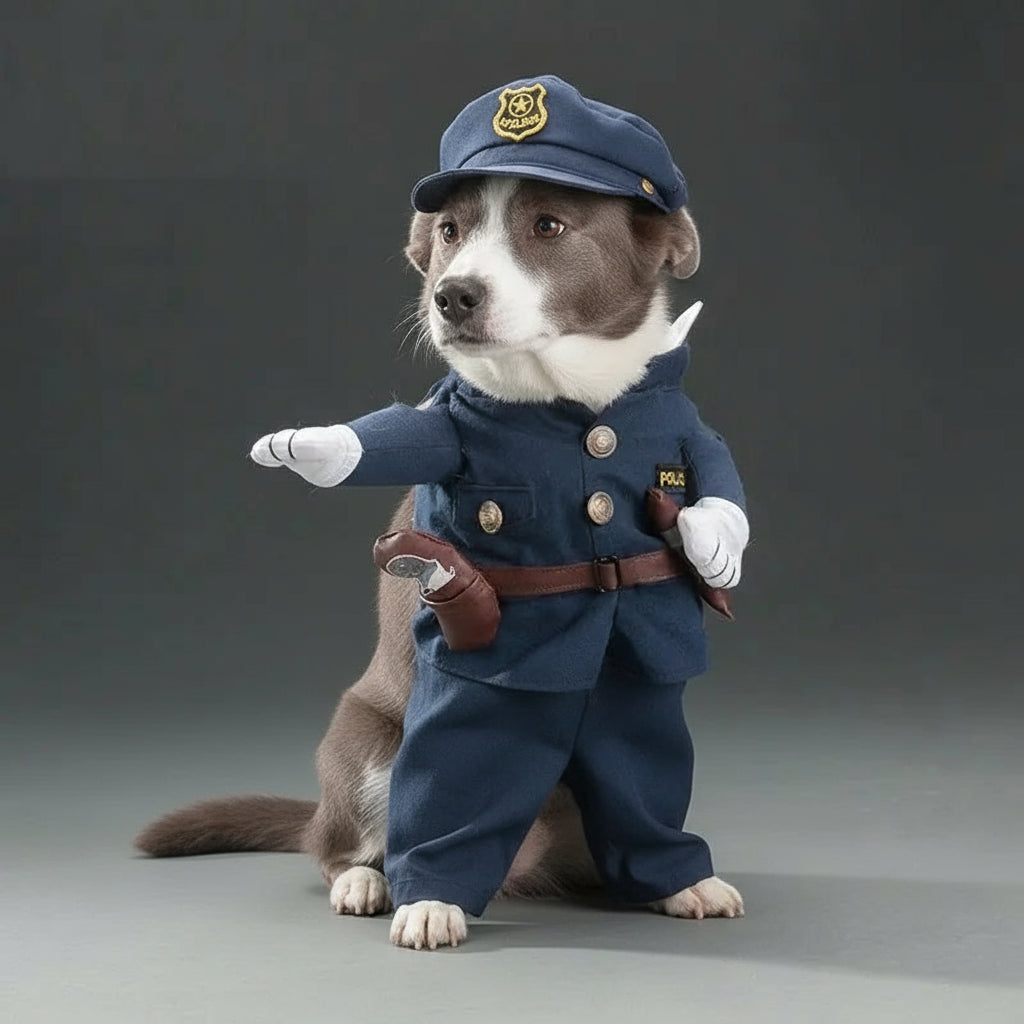 Déguisement chien star du métier ( 5 modelés.)