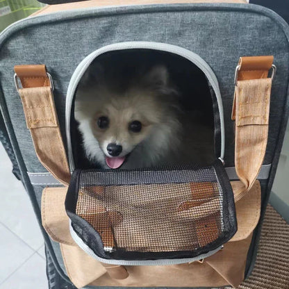 sac a dos chien-Ventilate Bed Backpack