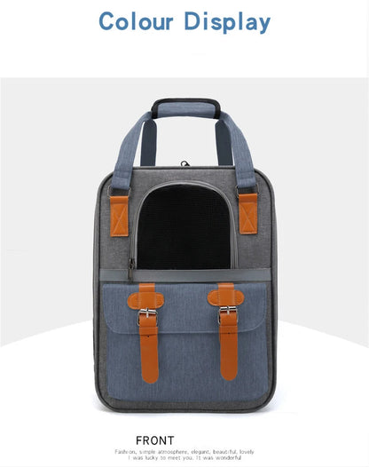 sac a dos chien-Ventilate Bed Backpack
