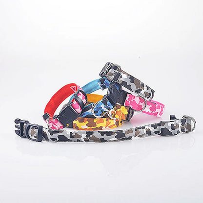 Collier chien lumineux-Camouflage LED