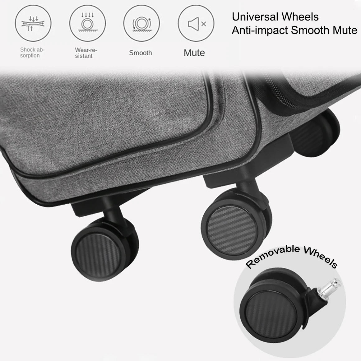 Poussette pour chien- Poussette Valise de transport