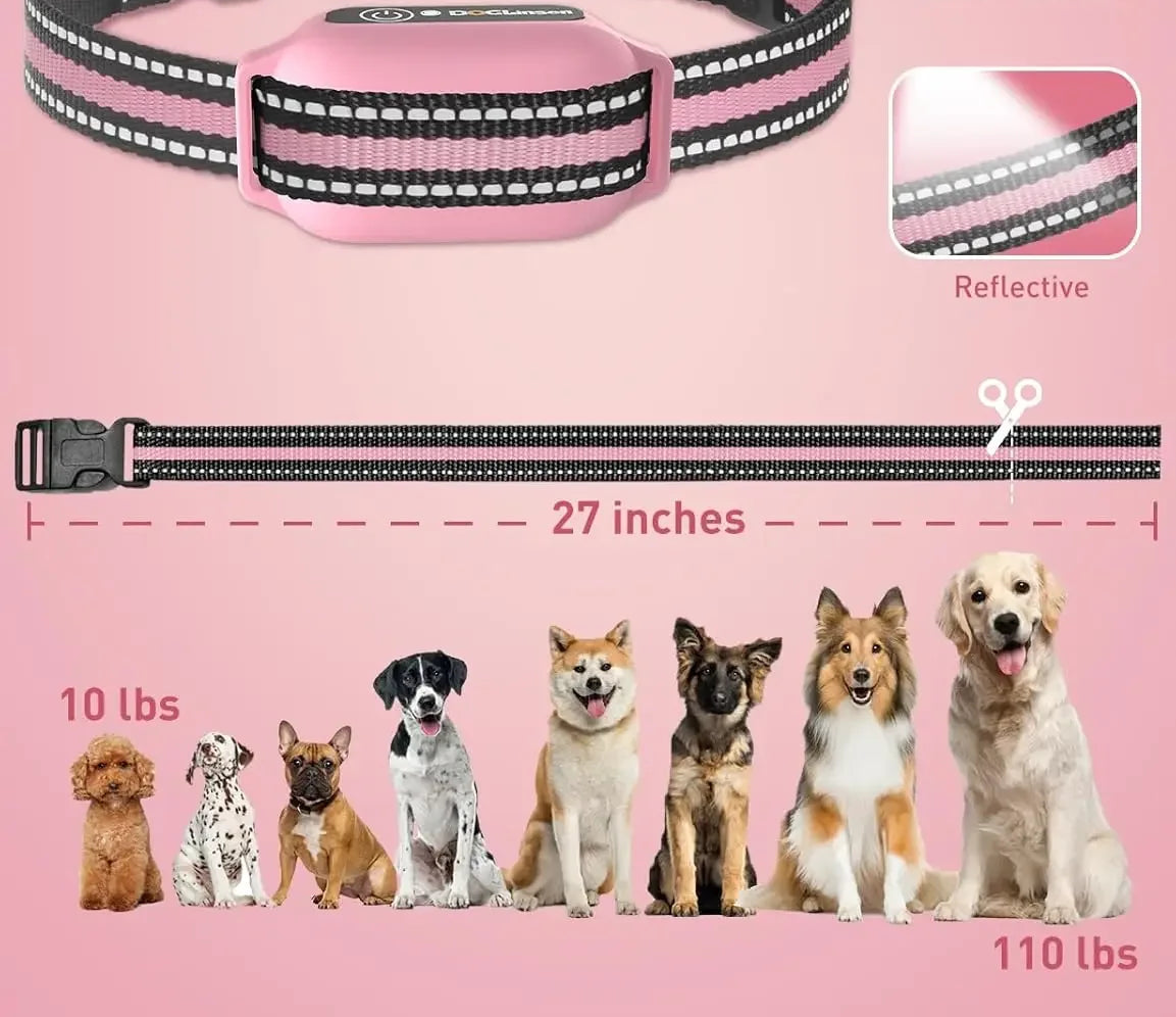 collier dressage chien- anti aboiement sans chocs