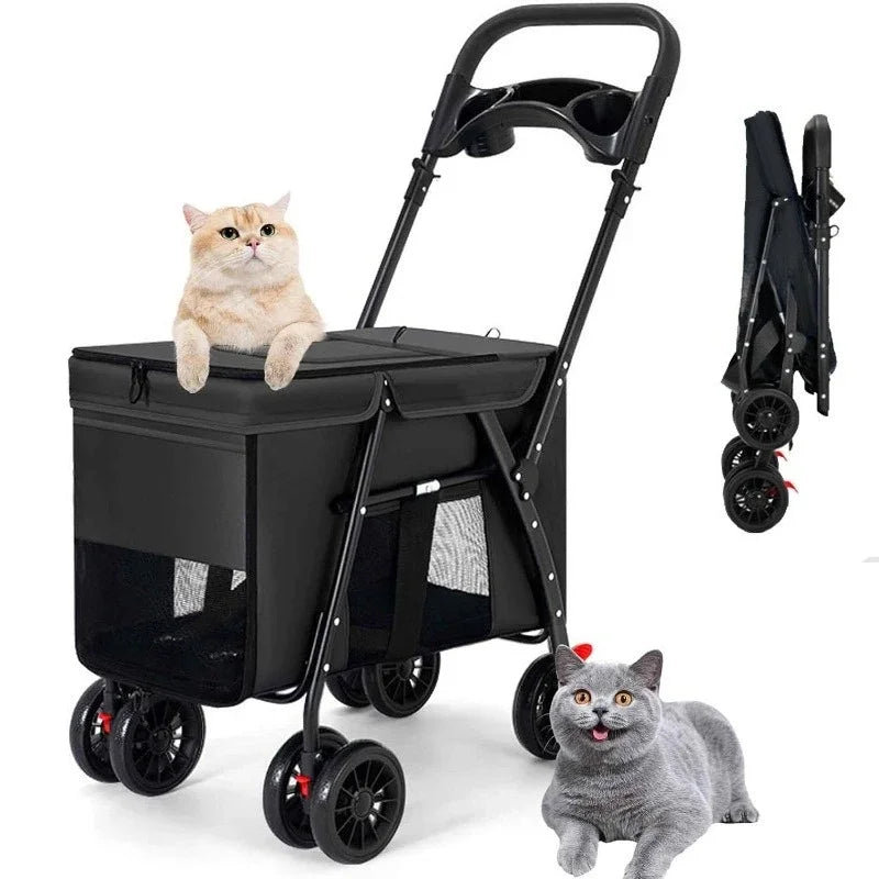 Poussette pour chien- Pet Wagon Stroller
