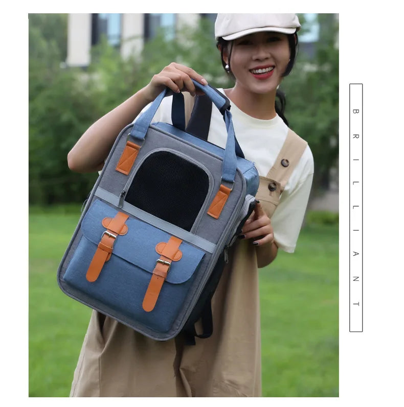 sac a dos chien-Ventilate Bed Backpack