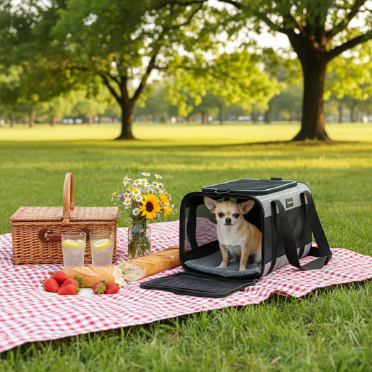 Chien sac de transport - Respi-transporteur