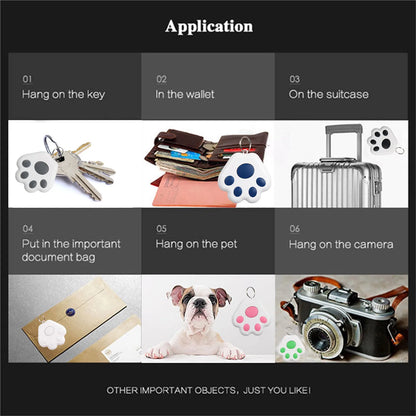 Collier gps pour chien- GPS Tracker Bluetooth 5.0 Anti-Lost