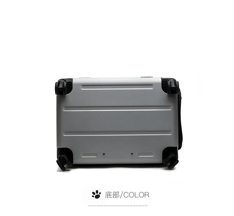 Cage pour chien- NIOPEPPA Suitcase Transparent