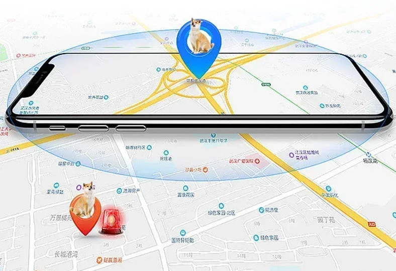 Collier GPS pour chien- Anti-Loss Real-Time Tracking