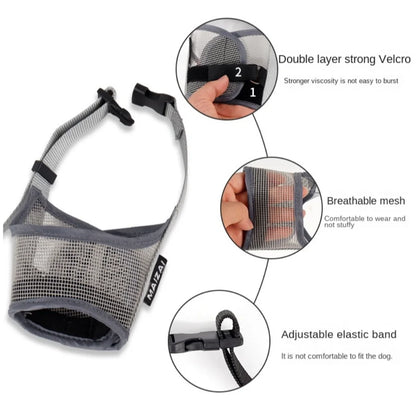 Muselière chien | Respirante mesh