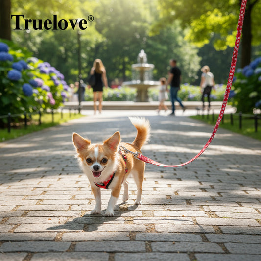 Laisse pour chien-Truelove Floral Spring Design