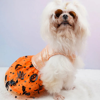 Robe pour chien- Fantaisie Halloween (14 modèles.)