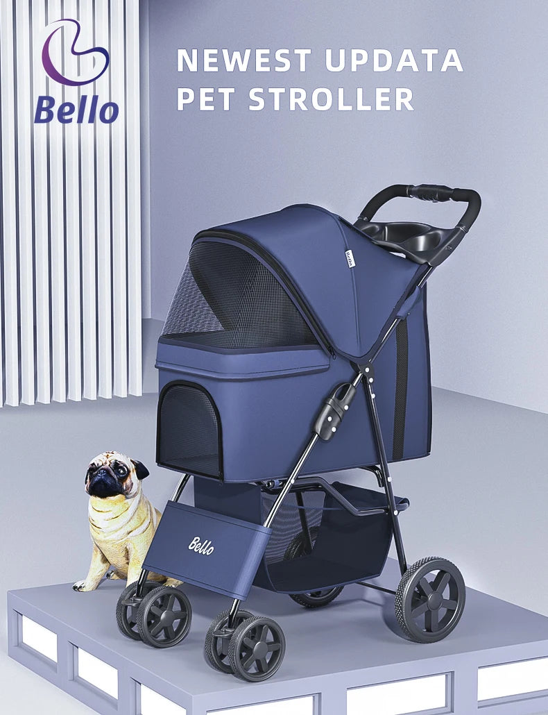 Poussette pour chien- Bello Basic Pet stroller