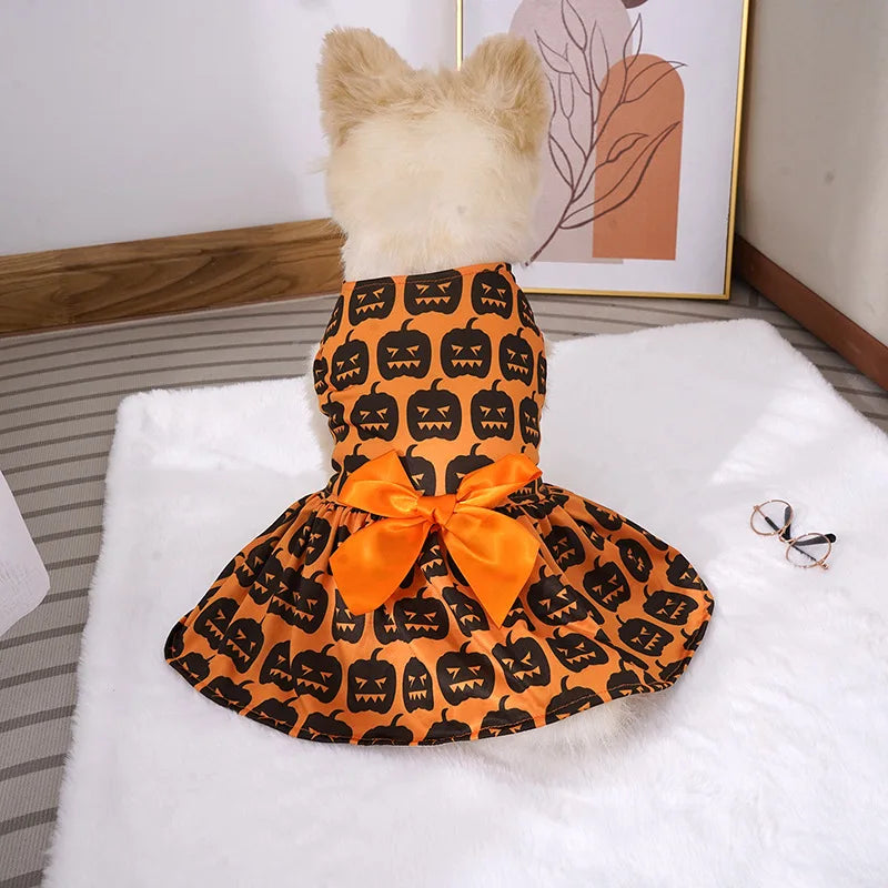 Robe pour chien- Fantaisie Halloween (14 modèles.)