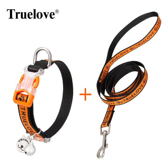 Laisse pour chien-TRUELOVE Puppy Collar and Leash Set